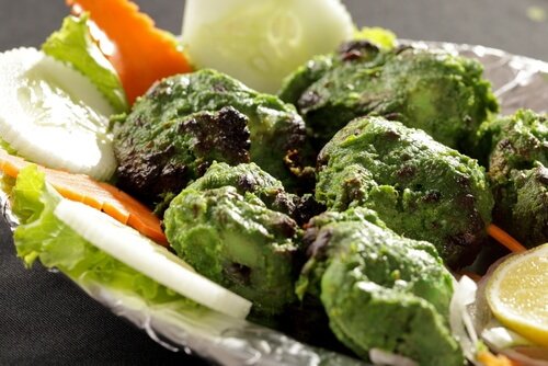Hariyali Chicken Kabab